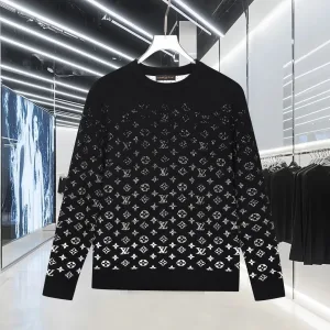 Aaa Louis Vuitton Jacquard Long-Sleeved Shirts For Fall