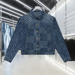 Designer High Quality Louis Vuitton Denim Outerwear