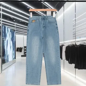 Luxury Aaa Louis Vuitton Denim Trousers For Fall