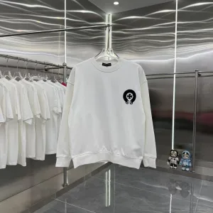High Quality Chrome Hearts Denim Long-Sleeved Sweatshirt For Autumn