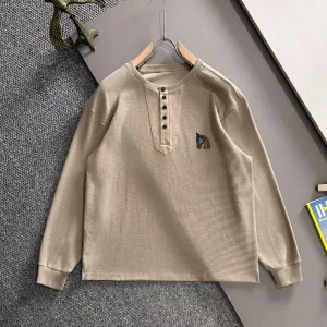 Designer Aaa Hermès Cotton Long-Sleeved Sweatshirt