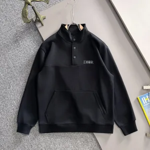 Aaa High Quality Dior Cotton Long-Sleeved Sweatshirt