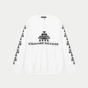 High Quality Aaa Chrome Hearts Wool Sweater For Autumn
