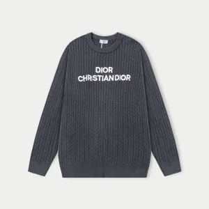 Designer Dior Wool Sweater For Autumn