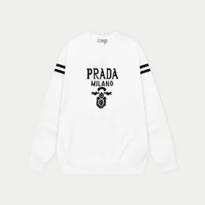 Luxury Aaa Prada Wool Sweater For Autumn