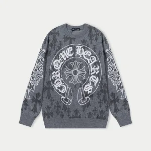 1:1 Chrome Hearts Wool Sweater For Autumn