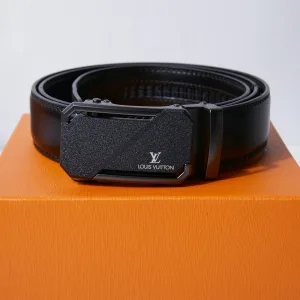 Luxury Designer Louis Vuitton Belt Ash Sophistication
