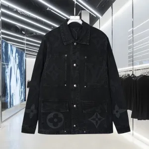 Luxury 1:1 Louis Vuitton Denim Outerwear