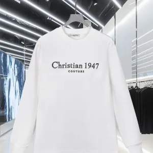 Aaa High Quality Dior Cotton Long-Sleeved T-Shirt For Fall
