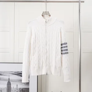 1:1 Aaa Thom Browne Knit Fabric Outerwear