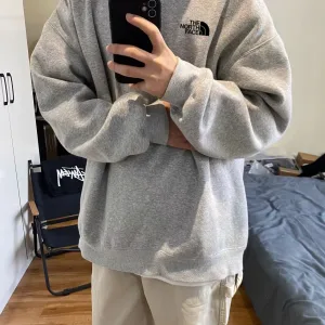 AAA The North Face Hoodie Red Cotton Autumn