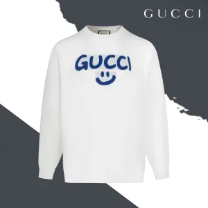 AAA Gucci Sweater Ash Cotton Fine Wool Cashmere