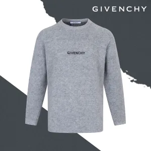 Designer Reps Givenchy Sweater Red Cotton Fine Wool Cashmere Mohair