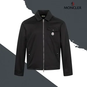 Reps Moncler Coat Red Cotton Polyester Nylon Fiber Gabardine