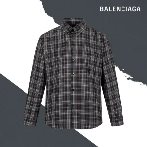 Reps Balenciaga Shirt Red Jacquard