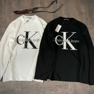 High Quality Calvin Klein Long Sleeves Red Cotton Pure