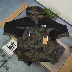 AAA High Quality The North Face Outerwear Red Gore-Tex Down Enhanced Comfort Outdoor Waterproof