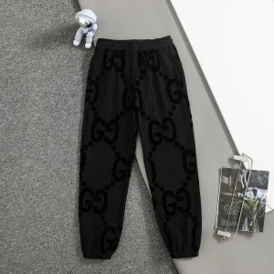 AAA Gucci Trousers Black Denim Autumn Winter