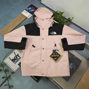 Super Clone The North Face Jacket Red Street Style Outdoor Functionality Autumn Winter Clean Cut Patch