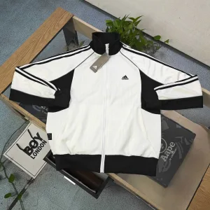 Luxury Adidas Jeans Red Relaxed Fit Running Color Blocking