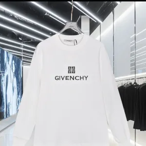 High Quality Givenchy Cotton Long-Sleeved T-Shirt For Fall