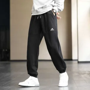 Designer Adidas Short-Sleeved Shirts Black Cotton Spring Autumn