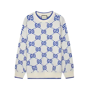 AAA Gucci Sweater Red Jacquard Winter