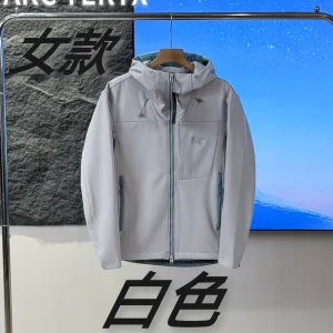 Luxury Archaeopteryx Jacket Red Windstopper Fleece Minimalist Style Urban Commuting Autumn Winter And