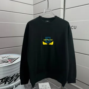 Designer Fendi Foam Long-Sleeved Sweatshirt For Autumn