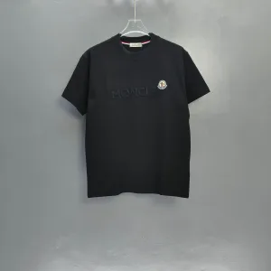 Aaa Moncler Heavyweight Fabric Short-Sleeved T-Shirt