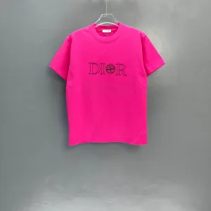 Luxury Dior Heavyweight Fabric Short-Sleeved T-Shirt