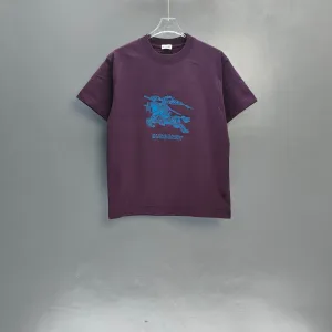 High Quality Aaa Burberry Heavyweight Fabric Short-Sleeved T-Shirt