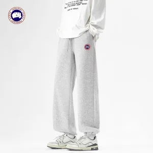 Designer Super Clone Canada Goose Jogger Pants Ash Cotton