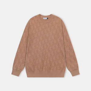 Aaa High Quality Dior Jacquard Sweater For Winter