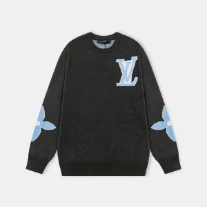 High Quality 1:1 Louis Vuitton Jacquard Sweater For Winter