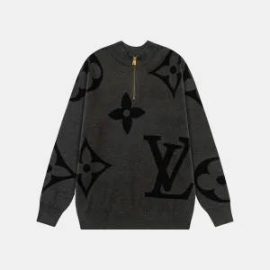 High Quality Designer Louis Vuitton Jacquard Sweater For Winter