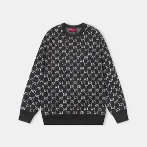 Aaa Gucci Jacquard Sweater For Winter