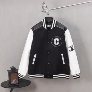 Reps Super Clone Celine Jacket Red Wool Jacquard Lace Street Style Understated Luxury Embroidery