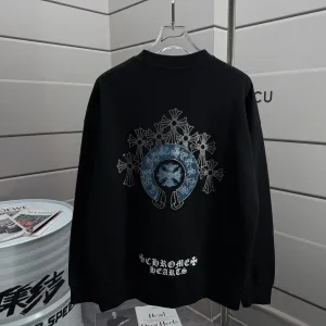High Quality Aaa Chrome Hearts Silicone Long-Sleeved Shirts For Autumn