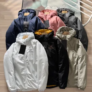 Reps Toms Coat Blue Cotton Nylon Fleece Lace Adjustable Drawstring Autumn Winter Late Early