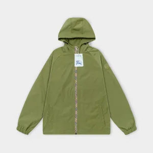 Aaa Burberry Plaid Trench Coat For Fall