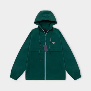 Aaa Designer Prada Leather Trench Coat For Fall