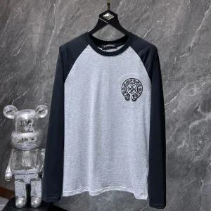 Designer Chrome Hearts Long Sleeves Black Embroidery