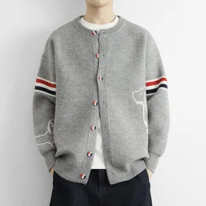 AAA Reps Thom Browne Outerwear Red Cotton Acrylic Suitable For All Body Types