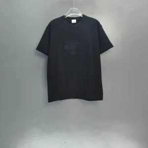 High Quality Burberry Heavyweight Fabric Short-Sleeved T-Shirt