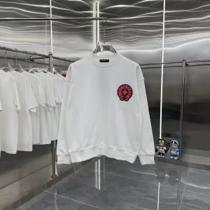 Designer 1:1 Chrome Hearts Silicone Long-Sleeved Sweatshirt For Autumn