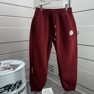 Aaa Luxury Moncler Wool Sweatpants For Autumn