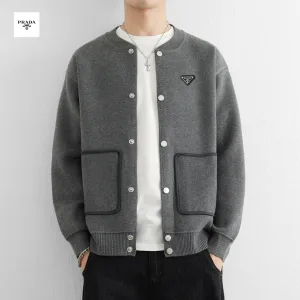 Reps Super Clone Prada Sweater Red Knitted Fabric