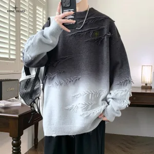 High Quality Reps Stone Island Sweater Red Knitted Fabric
