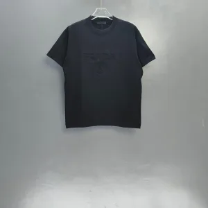 High Quality Aaa Prada Heavyweight Fabric Short-Sleeved T-Shirt